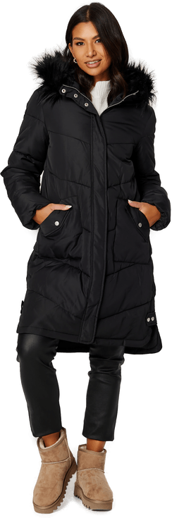 Happy Holly Nilla Long Padded Jacket