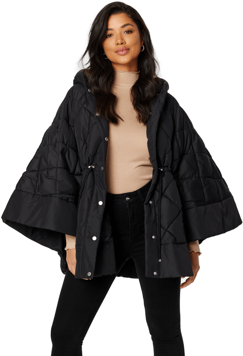 Chiara Forthi Monique Quilted Cape
