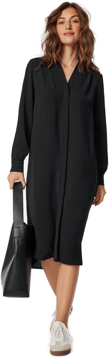 Bubbleroom Hidden Button Shirt Dress