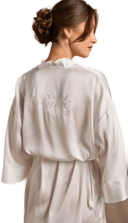 Bubbleroom Frill Bride Robe