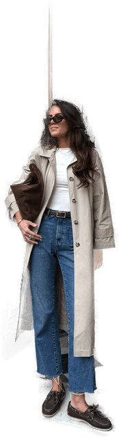 Bubbleroom CC Raglan Trench Coat