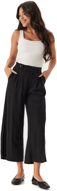 Happy Holly Linen Pants