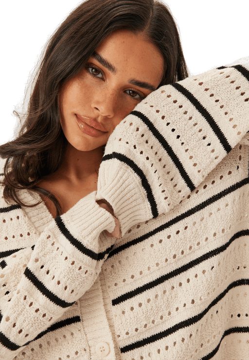 Happy Holly Strikket Cardigan