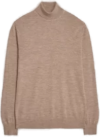 Tiger Of Sweden Nevile Merino Polo Beige Melange