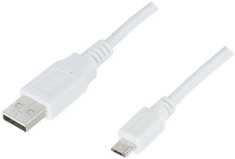 Deltaco USB-A til MicroUSB-kabel 3m