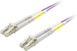 Deltaco fiberkabel LC - LC, 1m