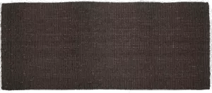 Dixie Jute dørmatte svart 80x180 cm