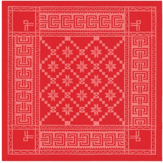 Ekelund Åttebladrose tøyserviett 50x50 cm