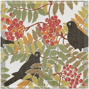 Ekelund Linneväveri Koltrast tøyserviett 35x35 cm