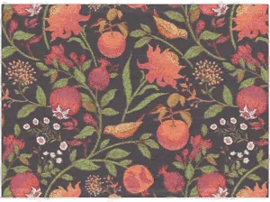 Ekelund Linneväveri Fruktrik spisebrikke 35x48 cm