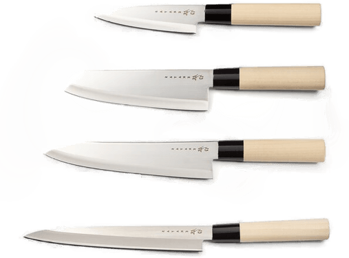 Satake Houcho knivsett 4 deler