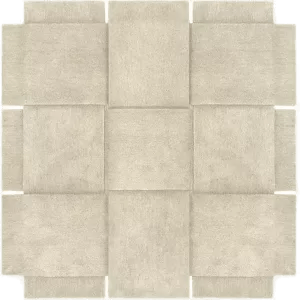 Design House Basket gulvteppe 180x180 cm