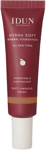 IDUN Minerals Hydra Soft Mineral Foundation Alva Light Brown