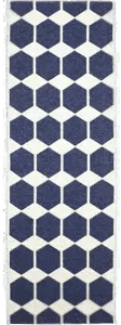 Brita Anna gulvteppe midnattsblått 70x200 cm