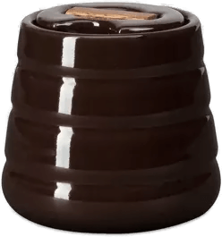 Njrd Lines sukkerskål Brun