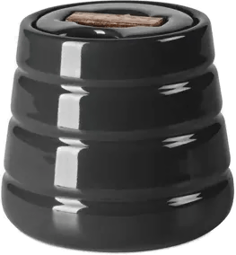 Njrd Lines sukkerskål Mørkegrå