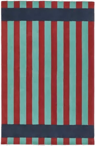 Scandi Living Aisles ullteppe Grønn 200x300 cm