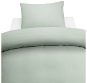 Borganäs Dynetrekksett Enkeltseng 2-Delers Grønn