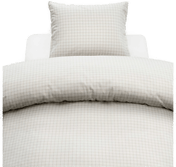 Borganäs Dynetrekksett Birger Flanell Offwhite