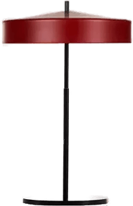 Bsweden Cymbal bordlampe rød matt