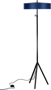 Bsweden Cymbal gulvlampe Blå