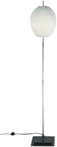 Bsweden Egg gulvlampe Hvit/rustfritt stål