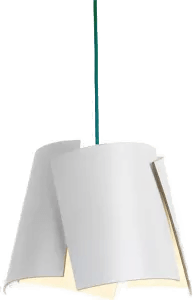 Bsweden Leaf lampe hvit/turkis