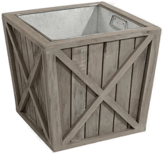 Artwood Creekplant blomsterkasse charcoal