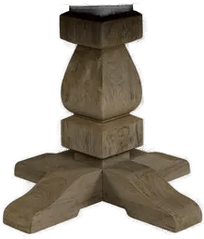 Artwood French spisebord Ø120 charcoal