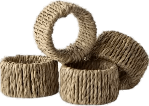 Tell Me More Nori serviettringer 4-pk