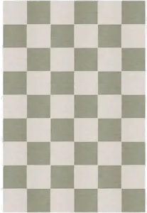 Layered Chess ullteppe Sage 250x350 cm