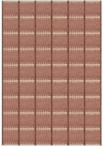 Layered Lilly ullteppe Rust 180x270 cm