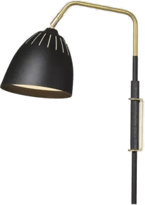 Örsjö Belysning Lean vegglampe svart