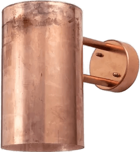 Örsjö Belysning C627 utendørslampe vegg Kobber