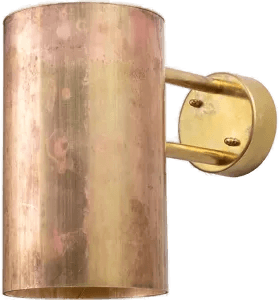 Örsjö Belysning C627 utendørslampe vegg Messing