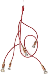 Örsjö Belysning Ranka 5 taklampe