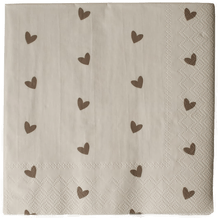 Dbkd Heart pappersserviett 33x33 cm