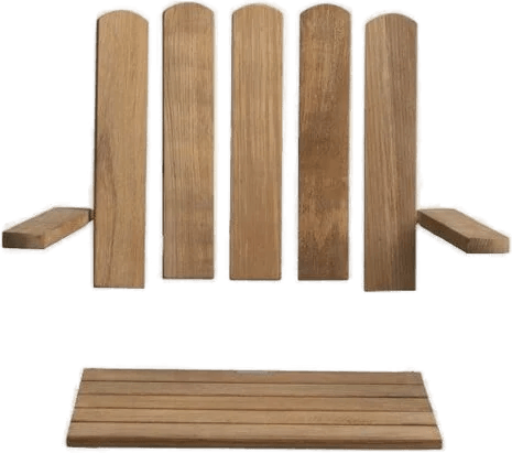 Grythyttan Stålmöbler Tresett A2 50 cm Ubehandlet teak