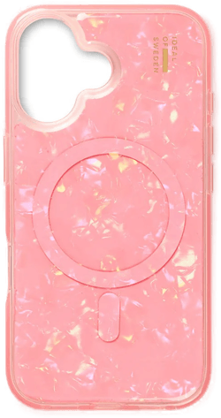 Ideal Of Sweden Pearlised Case iPhone 16 Pink