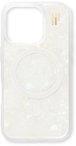 Ideal Of Sweden Pearlized MagSafe iPhone 16 Plus Hvit