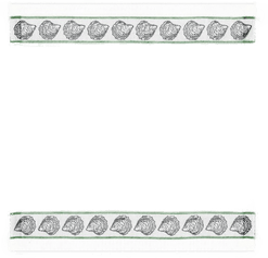 Ekelund Ostronband serviett 35x35 cm