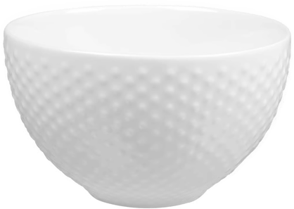 Design House Stockholm Blond skål prikk hvit