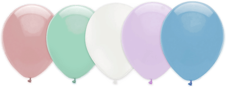 Ballongkungen Pastellballonger 25-pakning