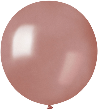 Ballongkungen Roségull Runde 25-pakning