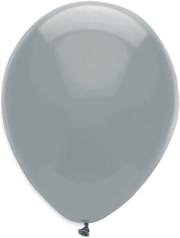 Ballongkungen Grå Ballonger 25-pakning
