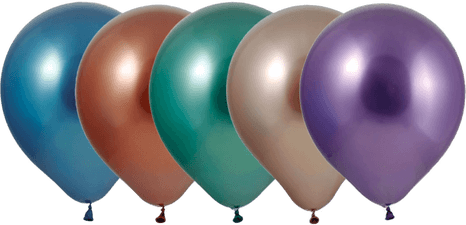 Ballongkungen Krom 10-pakning
