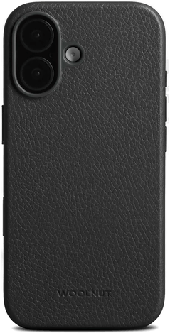 Woolnut Skinnetui iPhone 17 Svart