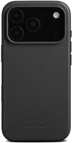 Woolnut Skinnetui iPhone 17 Pro Svart