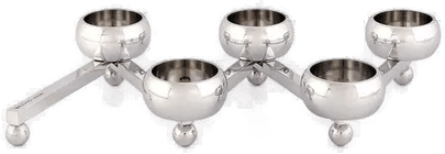 Klong Constella lysestake liten sølv