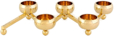 Klong Constella lysestake liten messing